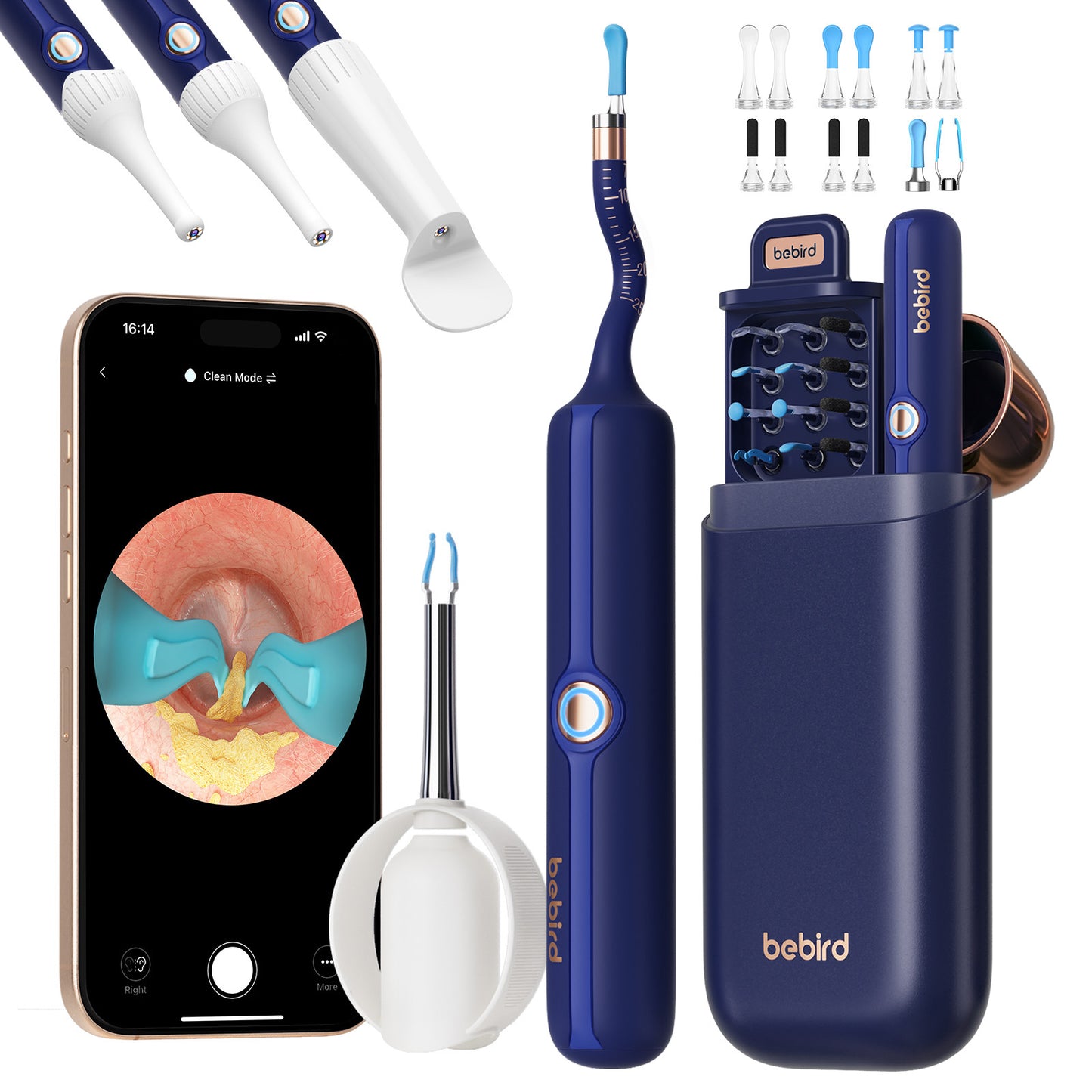 Removedor de Cera de Oídos con Cámara y Luz