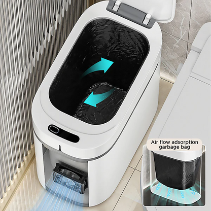 Cubo inteligente con sensor automático