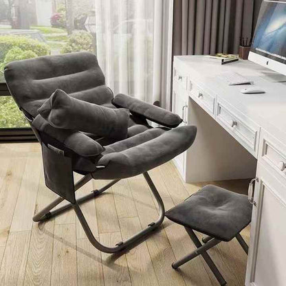 Sofá plegable con reposapiés incluido