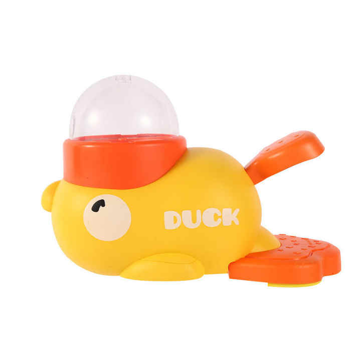Dispensador Interactivo de Comida para mascotas en forma de Pato,