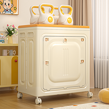 caja de Almacenamiento Plegable con Ruedas