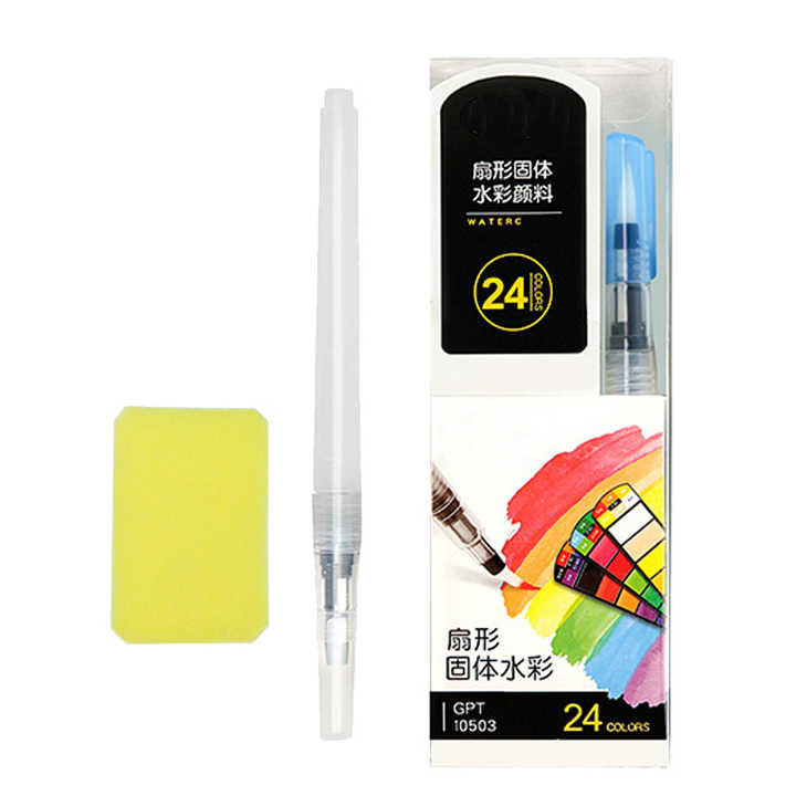Kit de Acuarelas Profesional Plegable