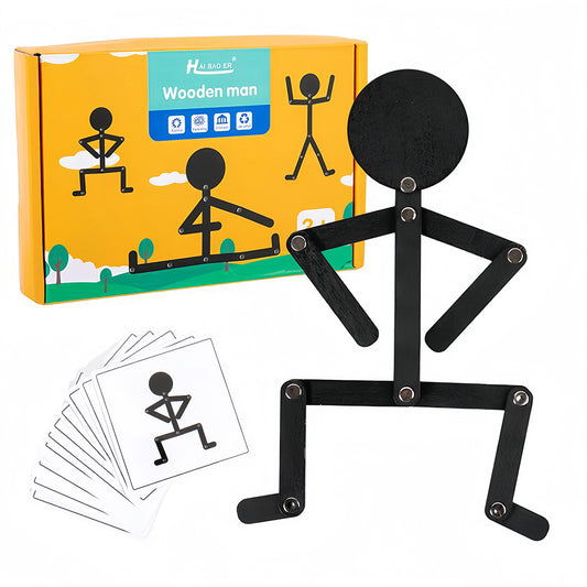 Figura Deportiva de Madera