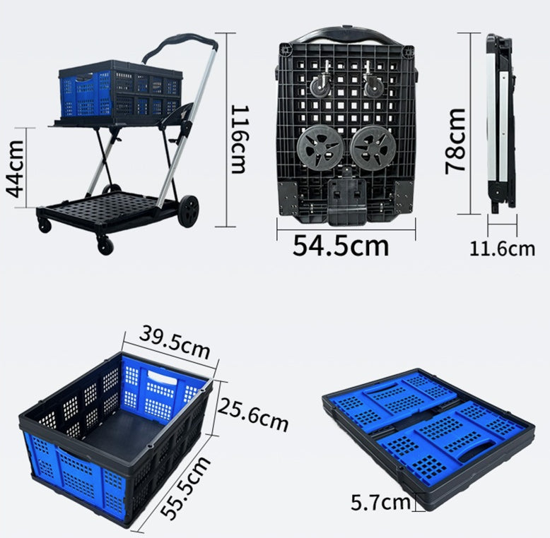 Carro de Compras Plegable