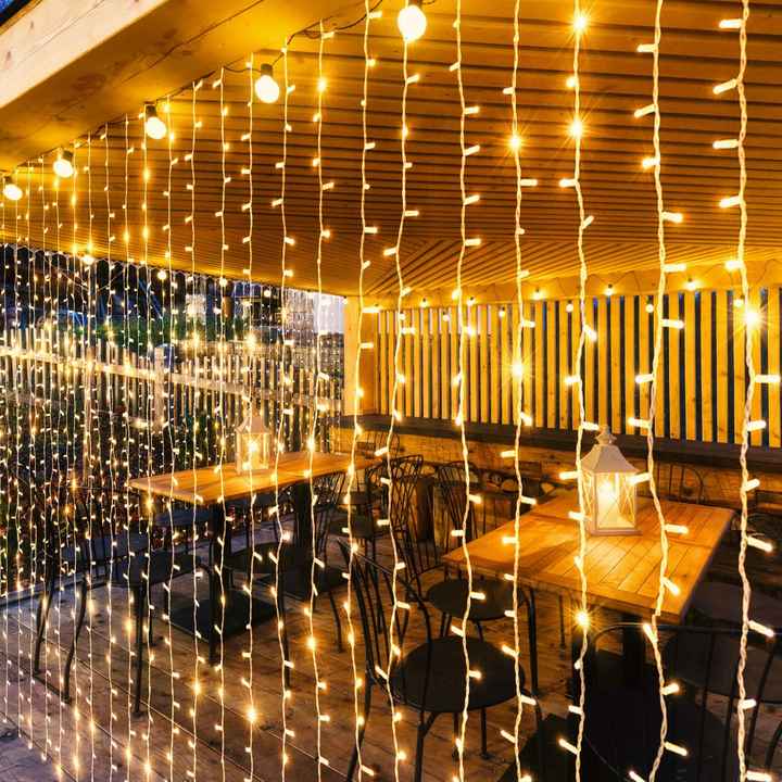 Cortinas de Cascada con Luces LED