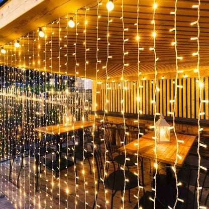 Cortinas de Cascada con Luces LED