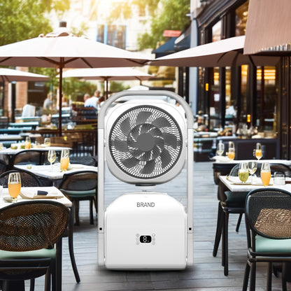 Ventilador de Pedestal Eléctrico Plegable