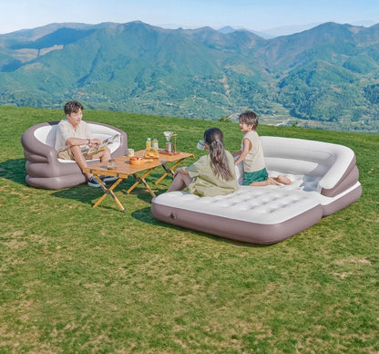 Sofá Cama Inflable Plegable de 2 Asientos