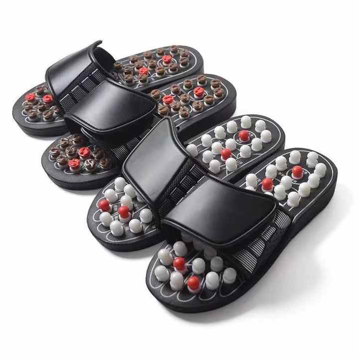 zapatillas de acupresión y reflexología podal