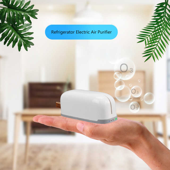 purificador recargable para tu nevera con generador de ozono