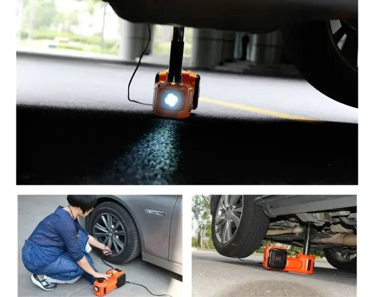 Gato Eléctrico Portátil 2 en 1