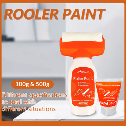 Pintura de Látex con Rodillo de Acabado Brillante