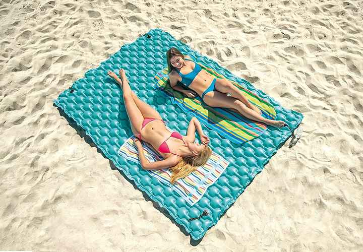 colchoneta flotante Lounge Blue