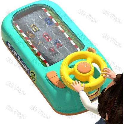 Consola de Juegos para Niños  Volante de Carreras