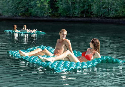 colchoneta flotante Lounge Blue