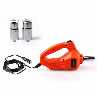 KIT AUTOMOTRIZ CON EL GATO HIDRÁULICO MULTIFUNCIONAL 12V + LLAVE DE IMPACTO