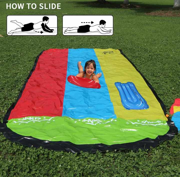 Tobogán de Agua Inflable Splash Sprint