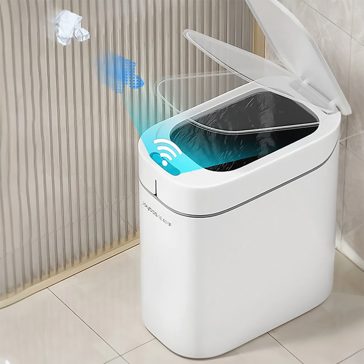 Cubo inteligente con sensor automático