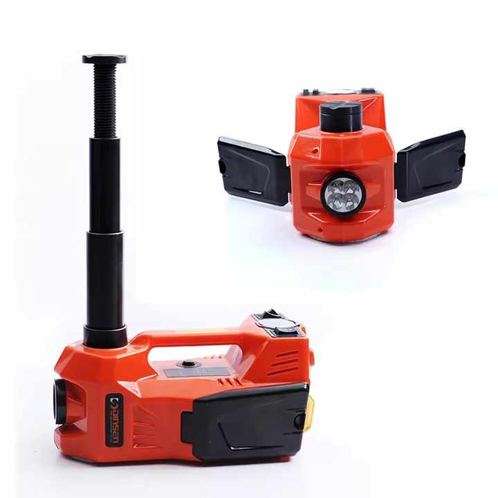 KIT AUTOMOTRIZ CON EL GATO HIDRÁULICO MULTIFUNCIONAL 12V + LLAVE DE IMPACTO
