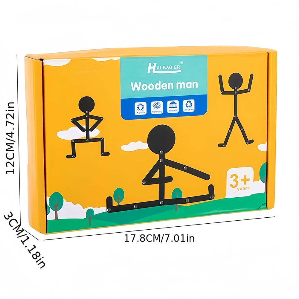 Figura Deportiva de Madera