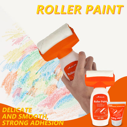 Pintura de Látex con Rodillo de Acabado Brillante