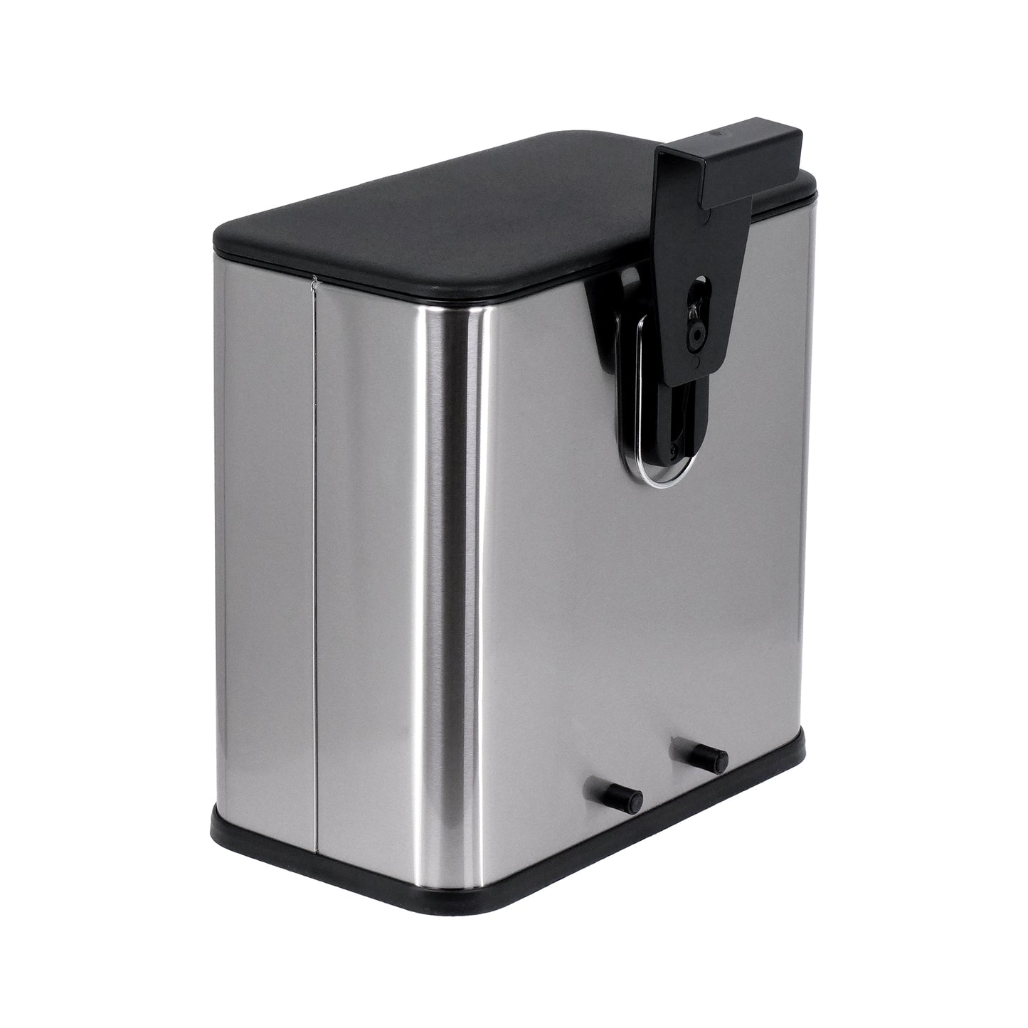 Cubo de Basura Colgante de Acero Inoxidable