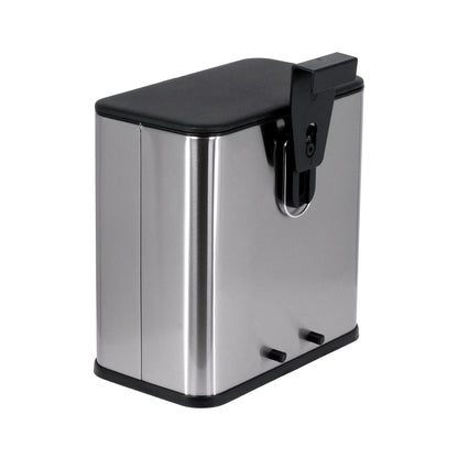 Cubo de Basura Colgante de Acero Inoxidable