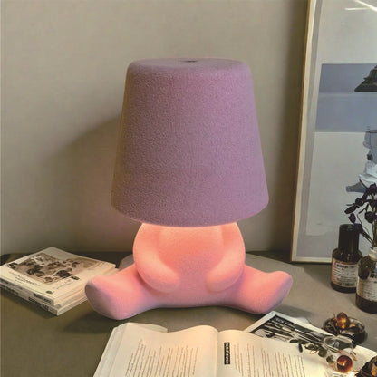 Lámpara de Escritorio Thinker Golden Man