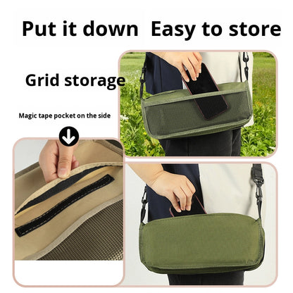 Taburete Plegable Portátil 2 en 1