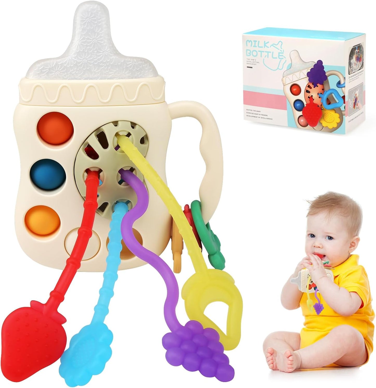 Sonajeros Mordedores Sensoriales Montessori