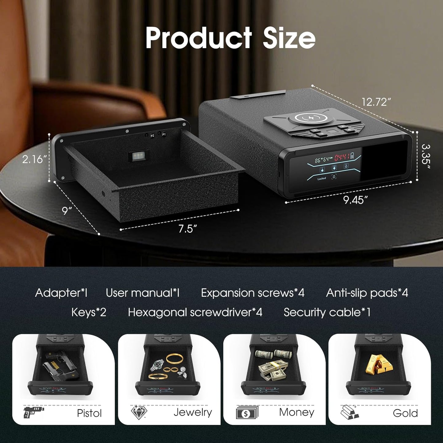 Caja Fuerte Biométrica