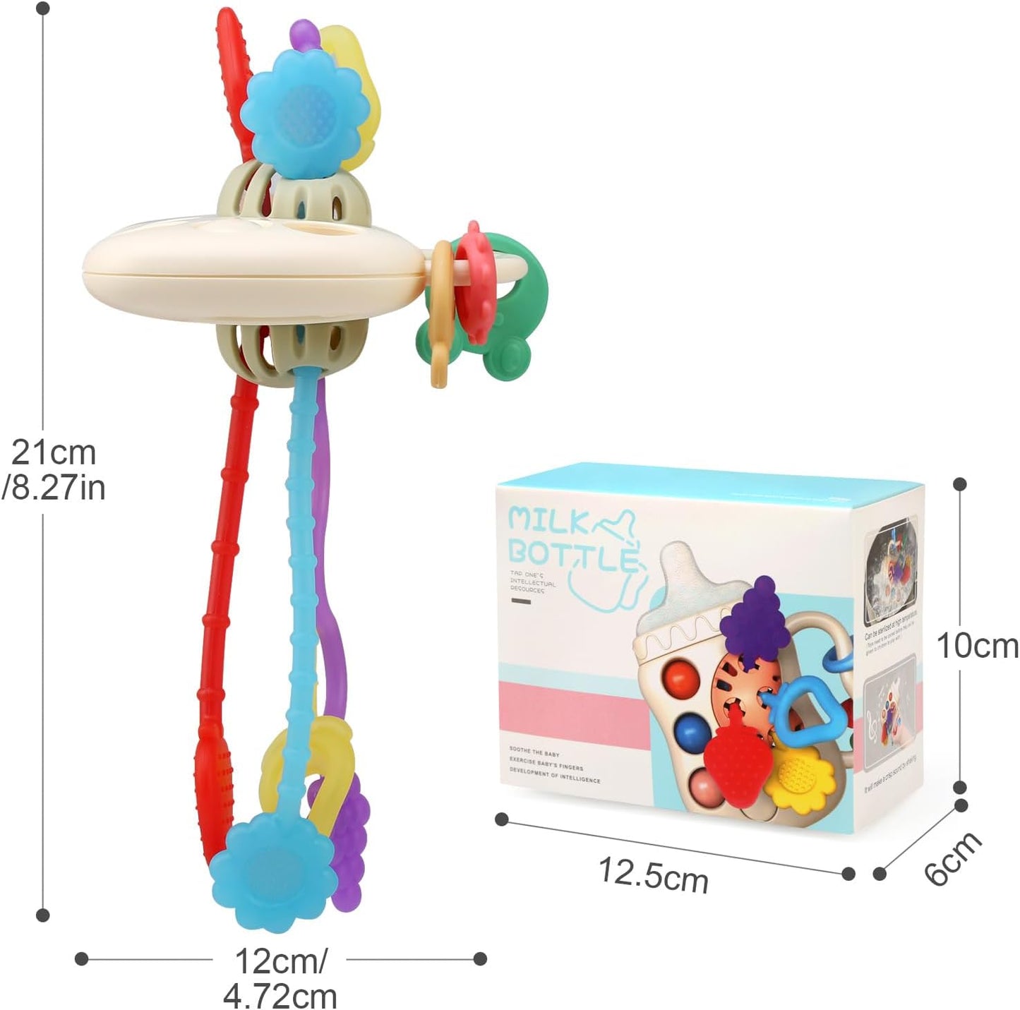 Sonajeros Mordedores Sensoriales Montessori