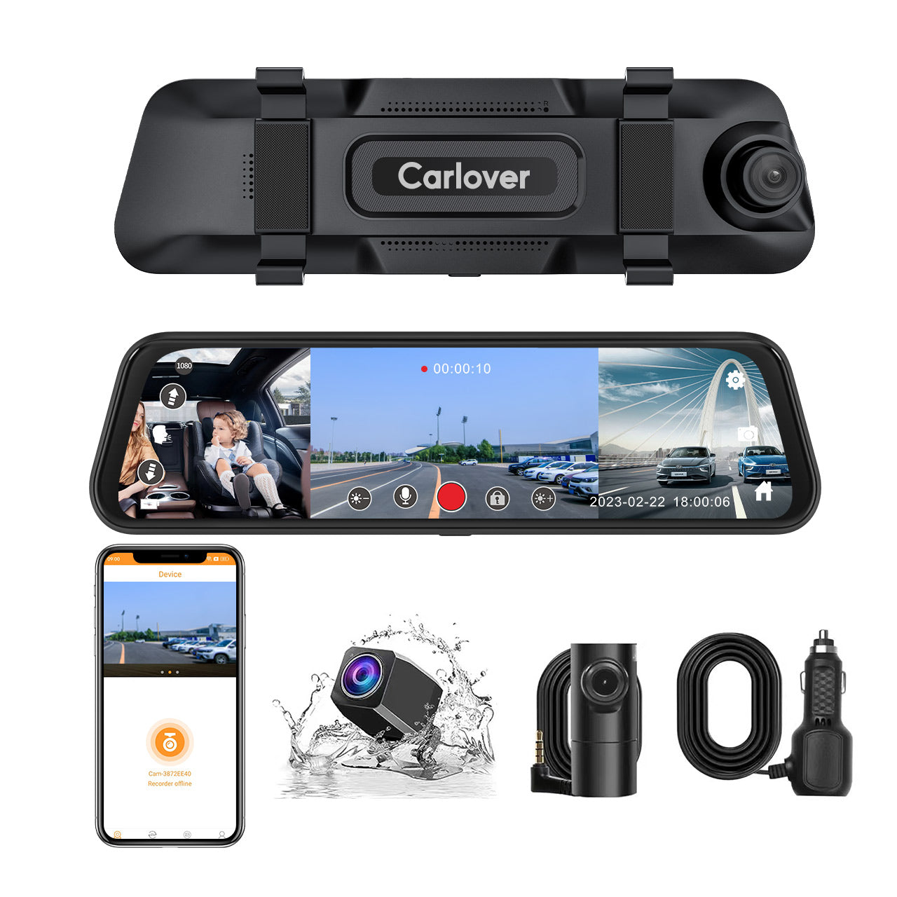 Cámara para Espejo Retrovisor