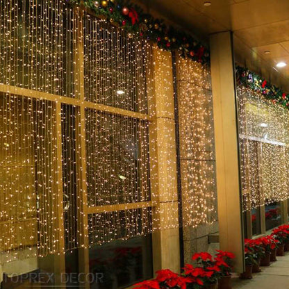 Cortinas de Cascada con Luces LED