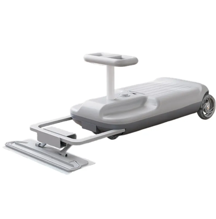 Go-Kart Giratorio Antivuelco con Función de Limpieza