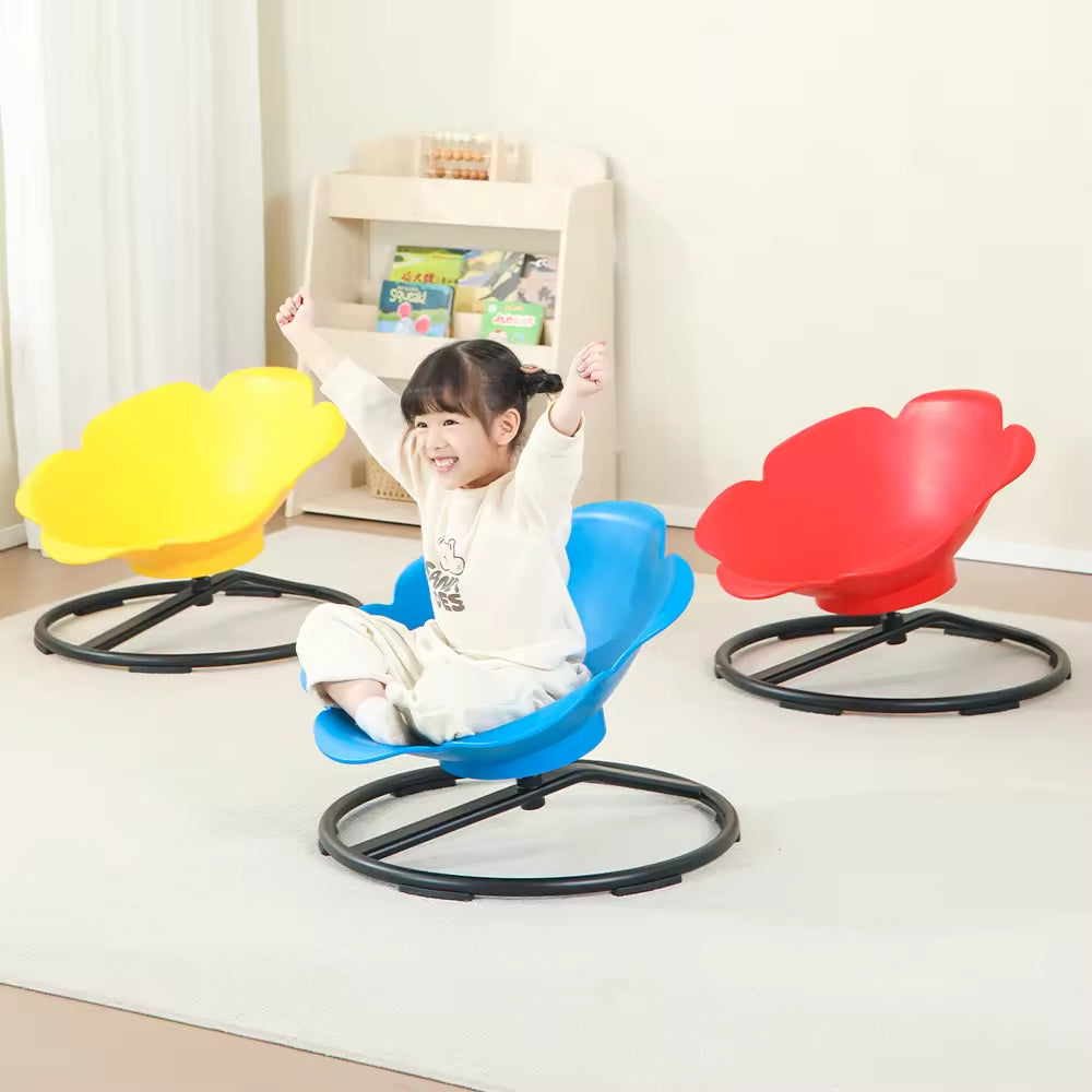 Silla Giratoria Sensorial para Niños – Juego Activo, Equilibrio y Estimulación Divertida