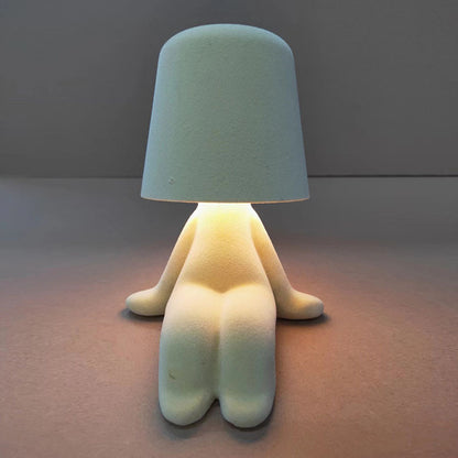 Lámpara de Escritorio Thinker Golden Man