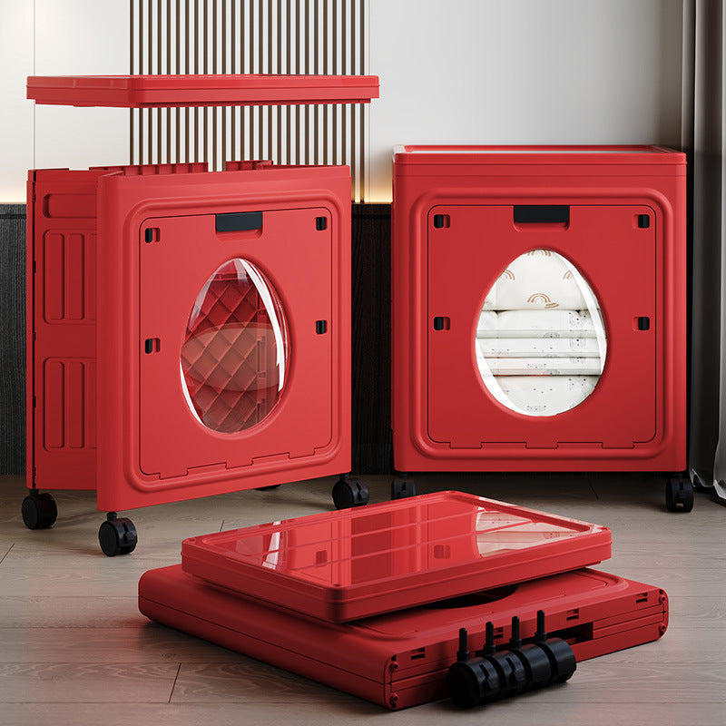 Caja de Almacenamiento de Ropa con Ruedas