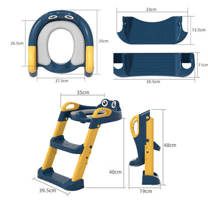 Asiento de Inodoro para Bebé con Escalera
