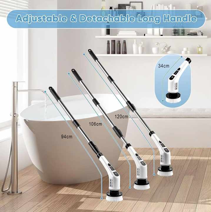 Cepillo de Limpieza Eléctrico Giratorio 360°