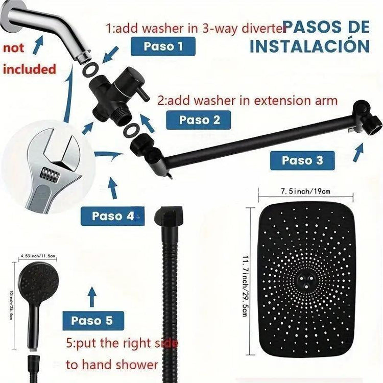 Juego de Ducha Moderna