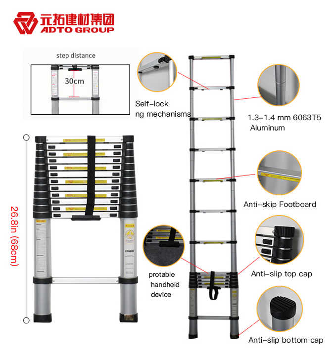 ESCALERA PLEGABLE MULTIFUNCIONAL