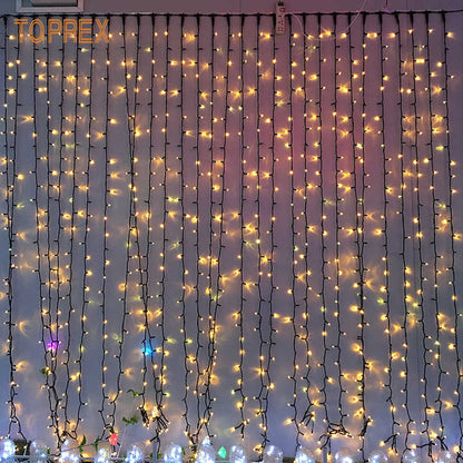 Cortinas de Cascada con Luces LED