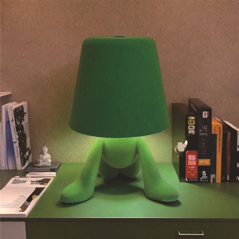 Lámpara de Escritorio Thinker Golden Man