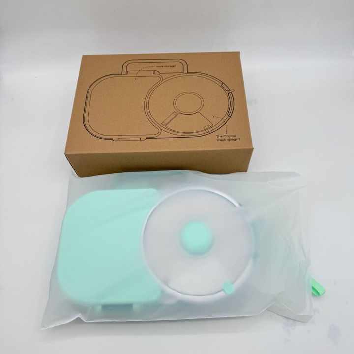 Caja Bento giratoria para snacks infantiles