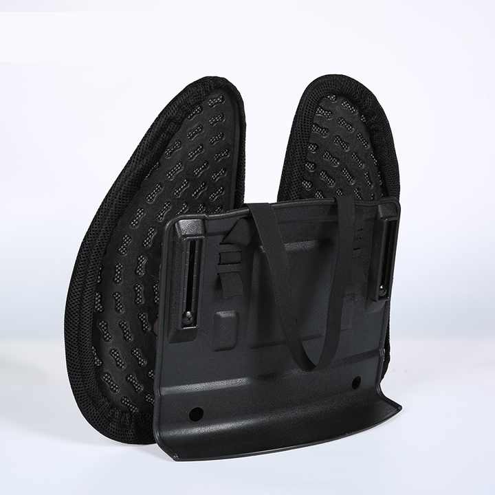 Soporte lumbar ergonómico para oficina y automóvil