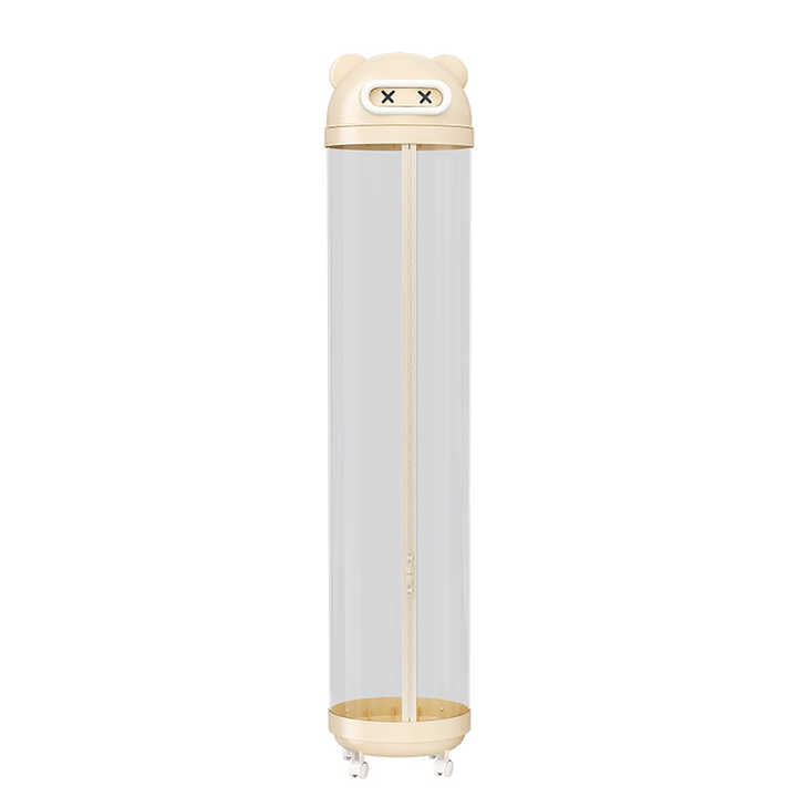 Bote de Almacenamiento Transparente con Luces LED