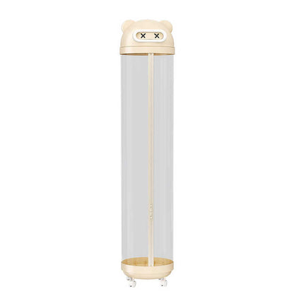 Bote de Almacenamiento Transparente con Luces LED