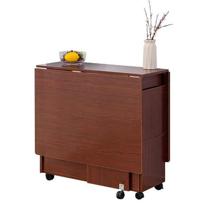 MESA DE COMEDOR EN MADERA PLEGABLE