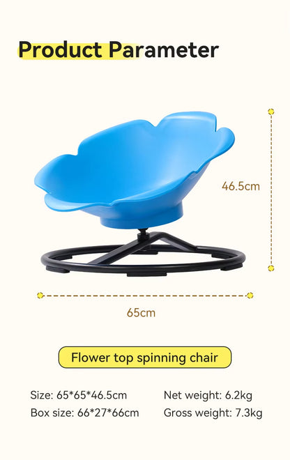 Silla Giratoria Sensorial para Niños – Juego Activo, Equilibrio y Estimulación Divertida